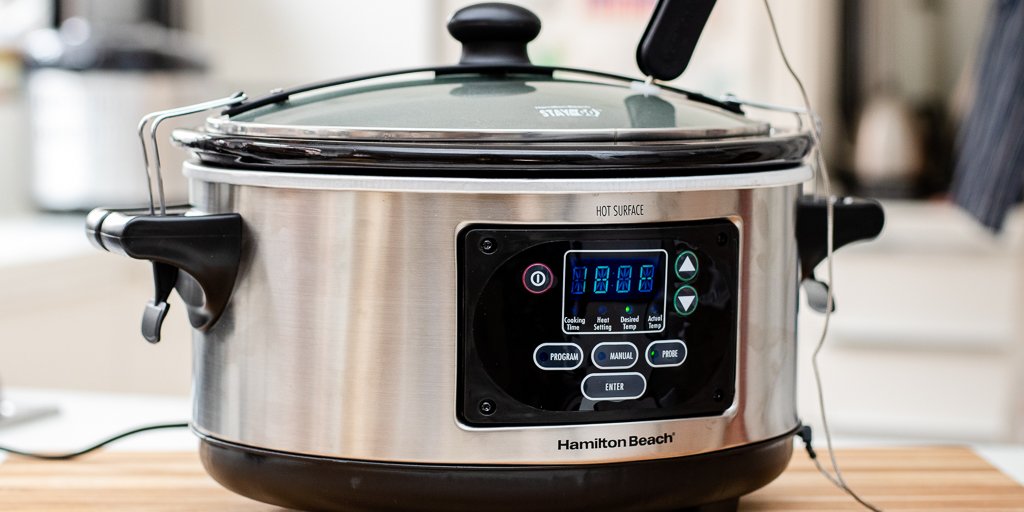 Magic Mill MSCD850 DOUBLE SLOW COOKER 8.5 QT EACH 