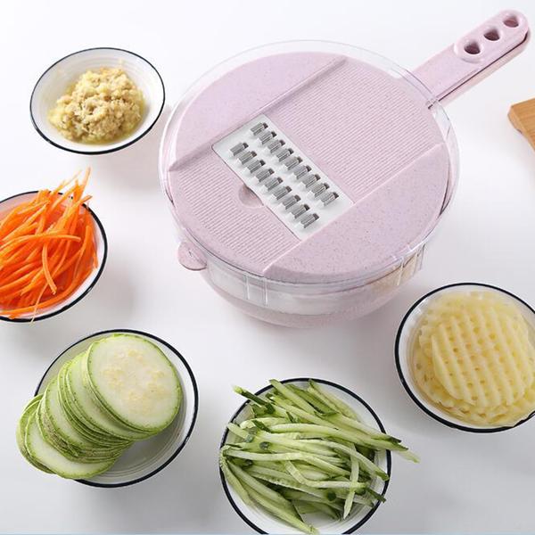 Graters for Kitchen - Shredder Kitchen with Handle - Flat Hand Grater -  Plastic Graters, Peelers & Slicers for Potatoes, Carrots, Eggs, Mushrooms