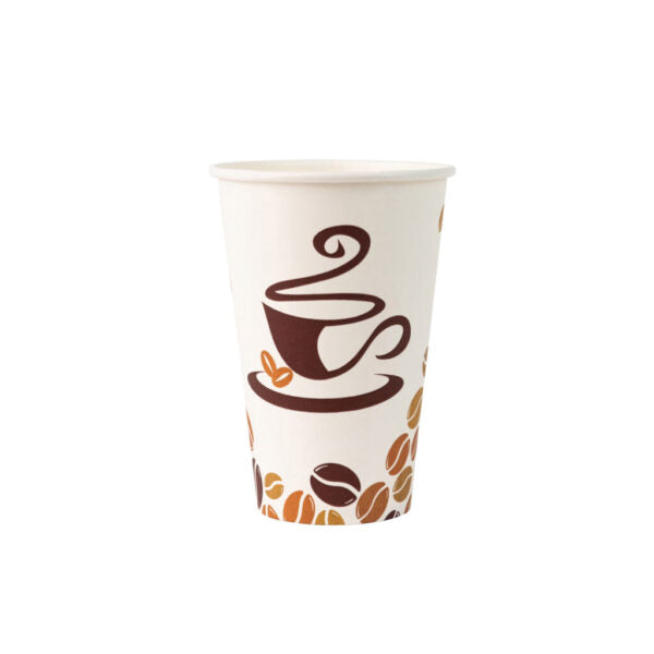 Hot Cups Coffee Print 12oz 40pc