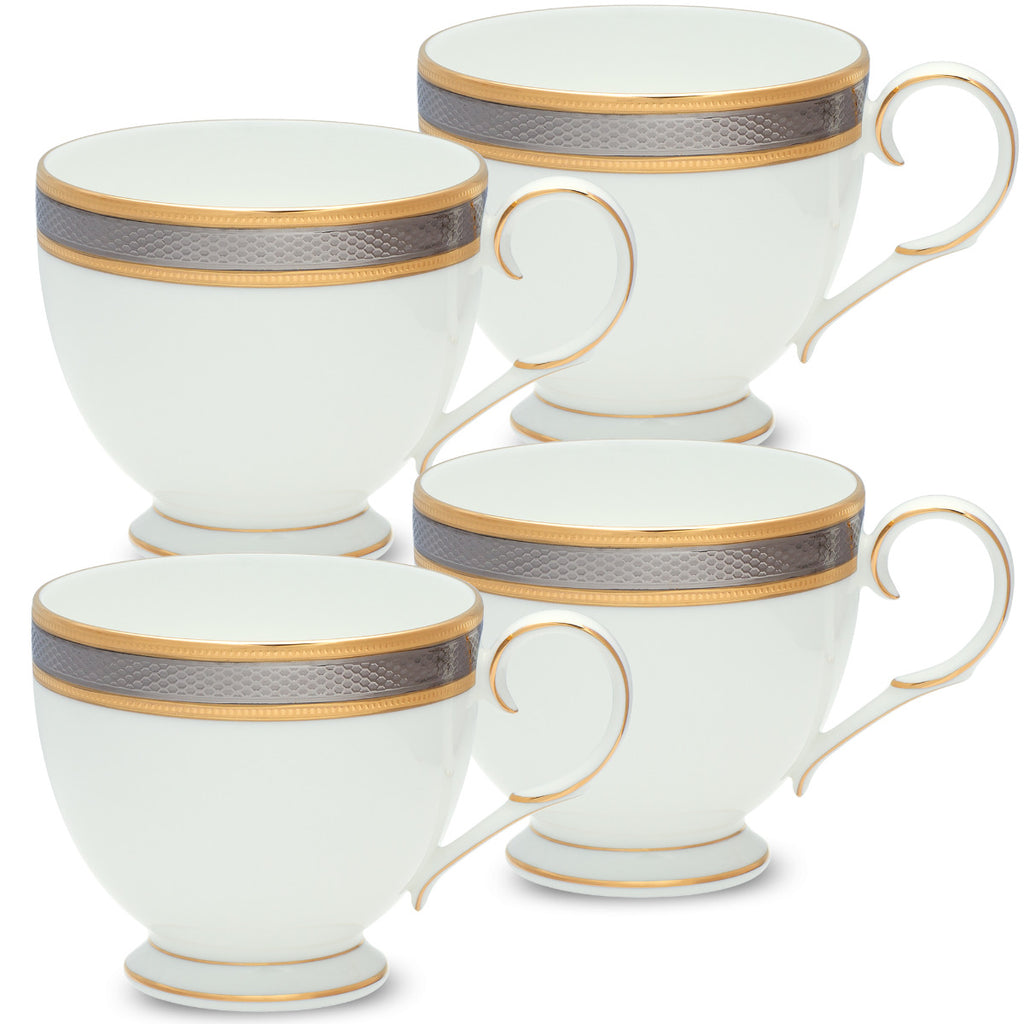 Noritake Gold Brilliance Dinnerware Set Cup 7oz 4pc