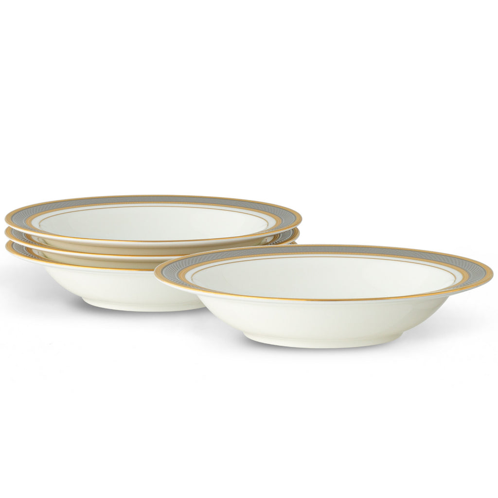 Noritake Gold Brilliance Dinnerware Set Fruit Bowl 6" 4pc