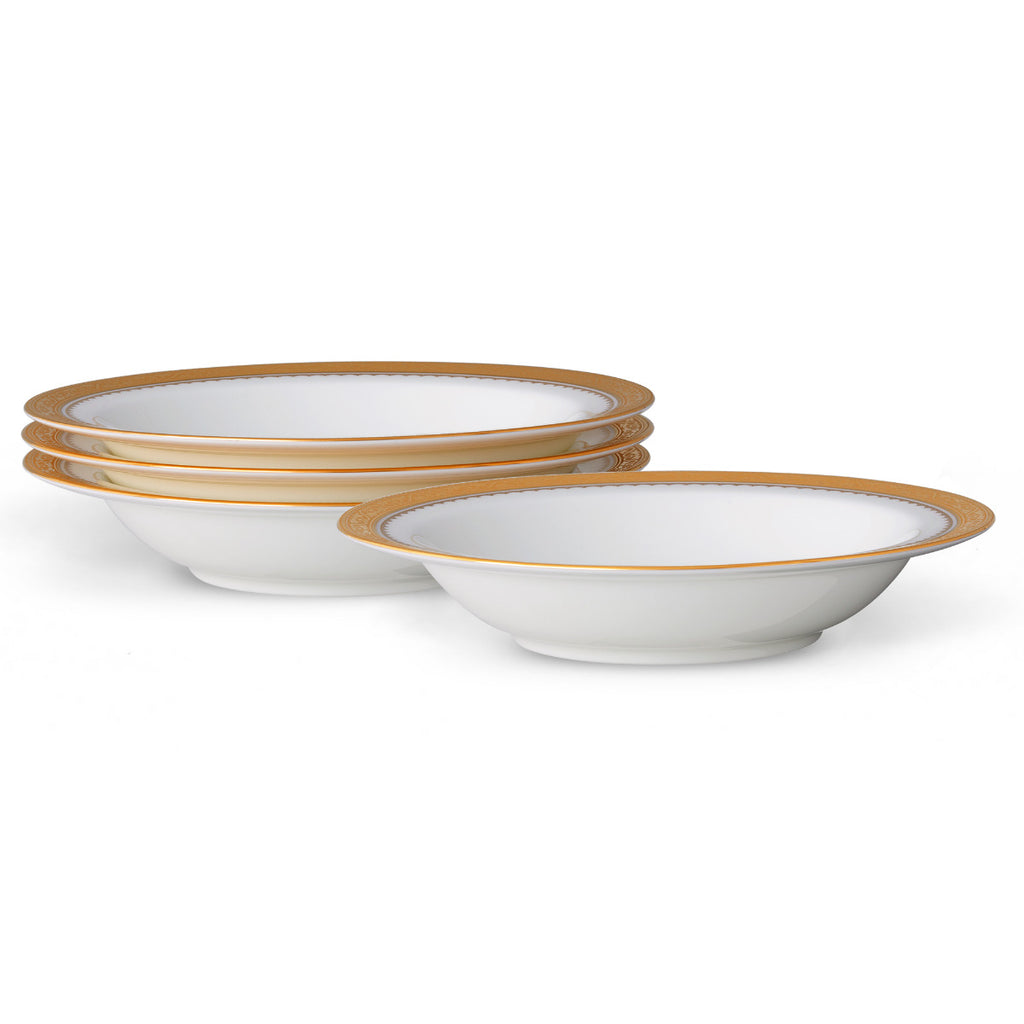 Noritake Gold Odessa Dinnerware Set Fruit Bowl 5oz 4pc