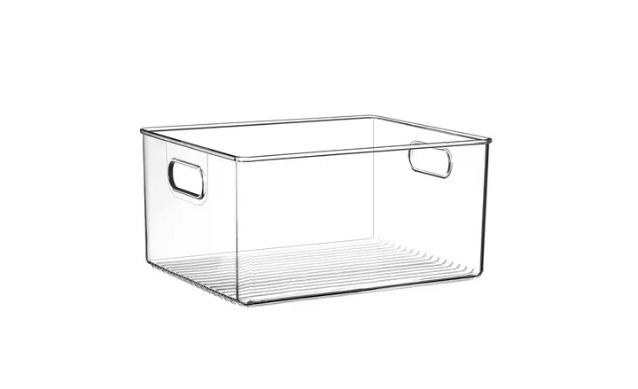 Clear Lucite Organizing Bins 1pc 10x8x5"