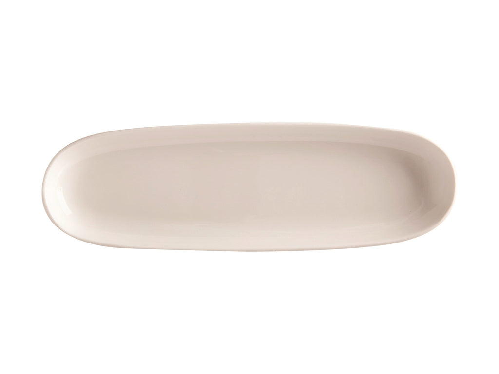 Ivory Oval Platter 40x12.5cm 1pc