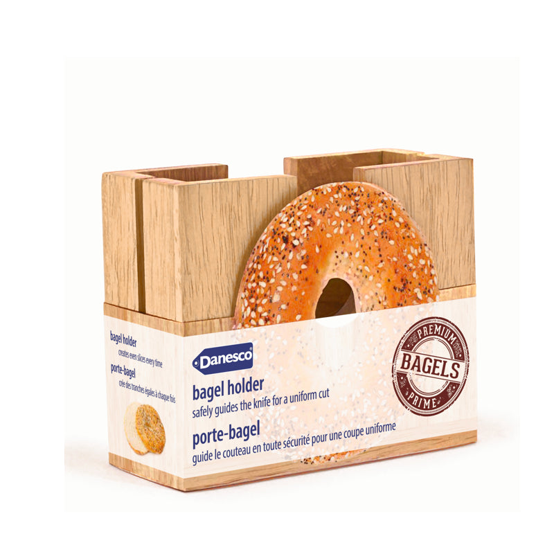 Danesco Wood Bagel Holder 1pc