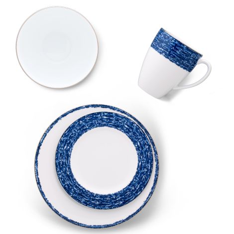 Noritake Blue Rill Dinnerware Set