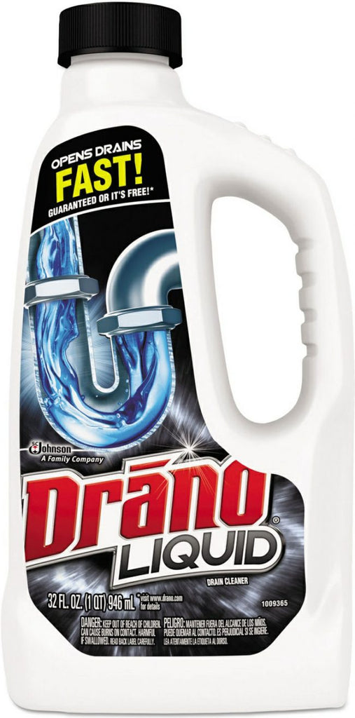 DRANO LIQUID REGULAR 32oz 1pc