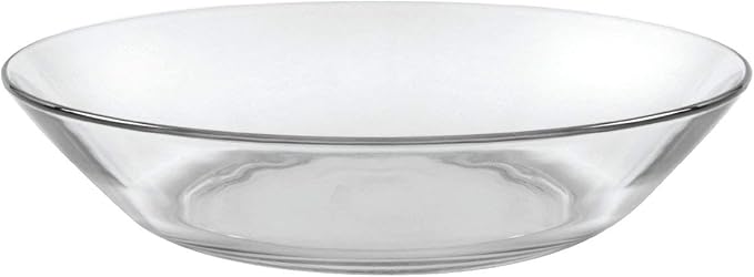 Duralex Clear Glass Soup Plate 8" 1pc