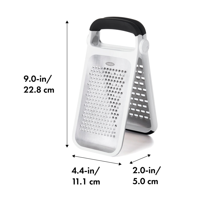 OXO Etched Double Grater 9" 1pc