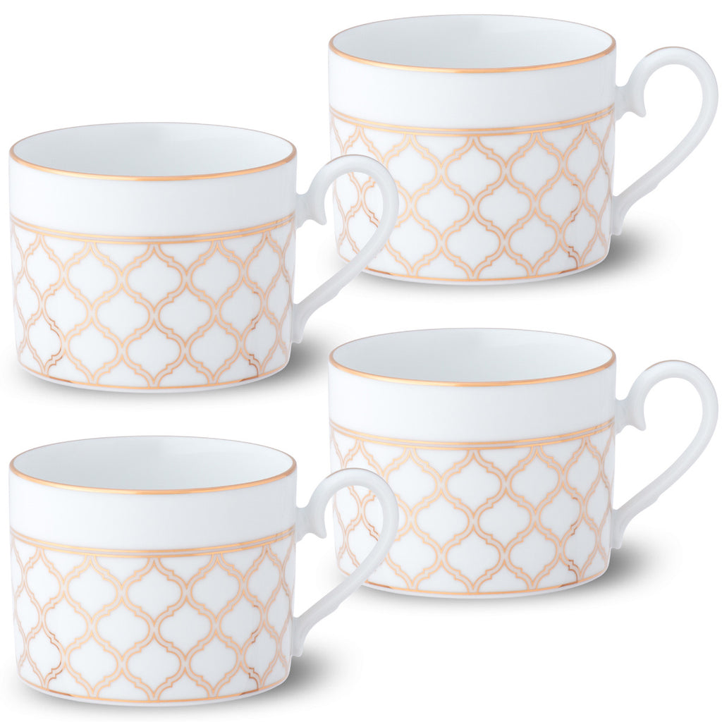 Noritake Gold Eternal Palace Dinnerware Set Cups 8.5oz 4pc