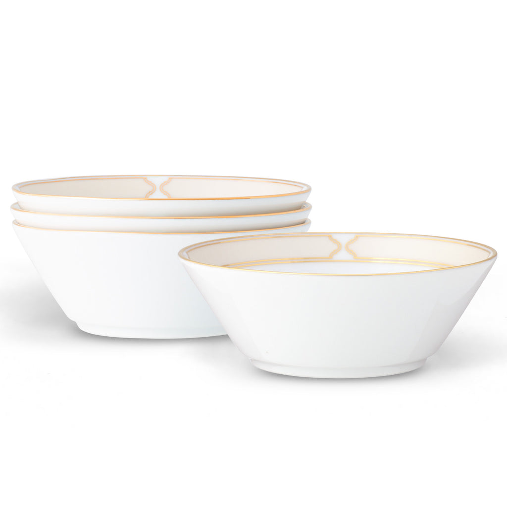 Noritake Gold Eternal Palace Dinnerware Set Fruit Bowl 6oz 4pc