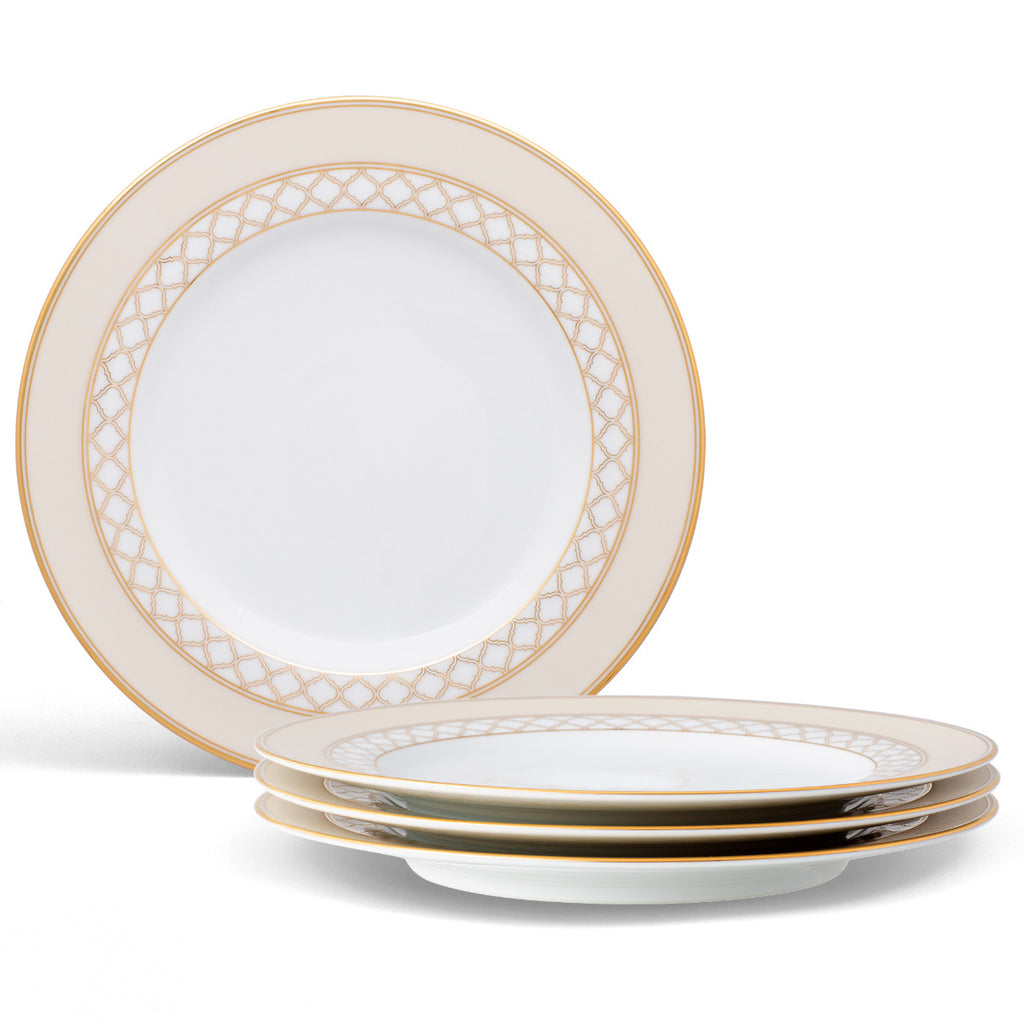 Noritake Gold Eternal Palace Dinnerware Set Salad Plate 8" 4pc