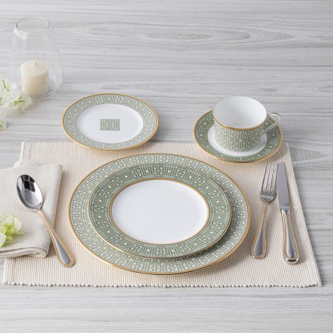 Noritake Gold/Green Infinity Dinnerware Set