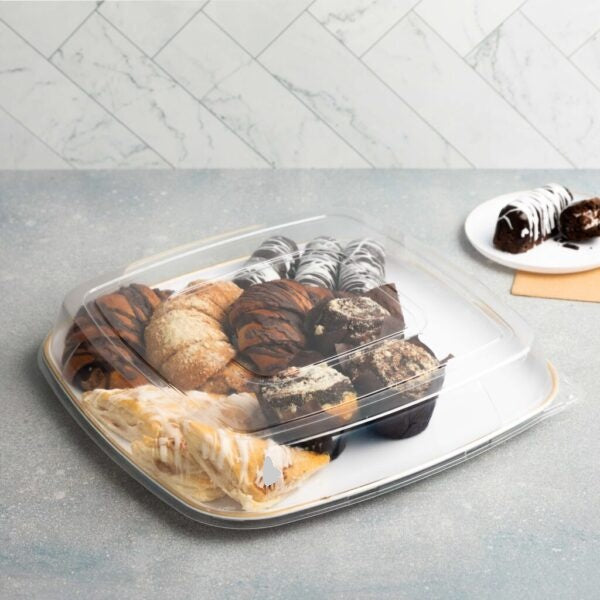 Organic Square Tray Lid 14″ 1pc