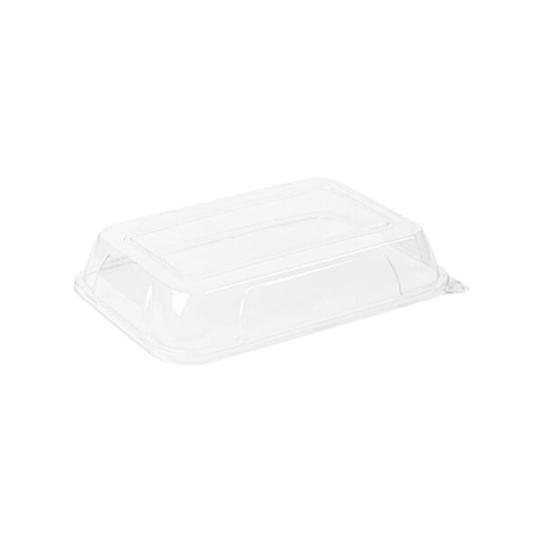 Organic Clear Tray Lid 8″ 1pc