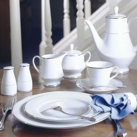 Noritake Silver Spectrum Dinnerware Set