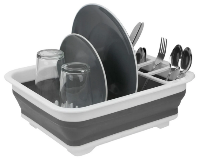 Envision Dish Drying Mat 16x18, Black - Spoons N Spice