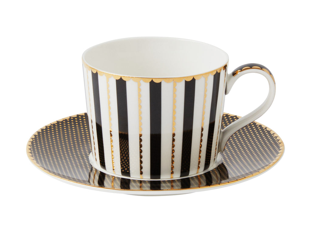 Regency Cup & Saucer 1 set Black