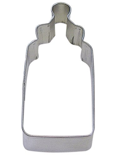 Cybrtrayd R and M Baby Bottle 4-Inch Cookie Cutter in Durable, Economical, Tinplated Steel