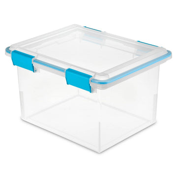 Sterilite Deep Clip Storage Box-14X11X6.25 Clear