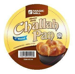 Magic Mill Black Round Non-Stick Challah Pan 5" 1pc